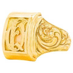 Art Deco Signet Ring