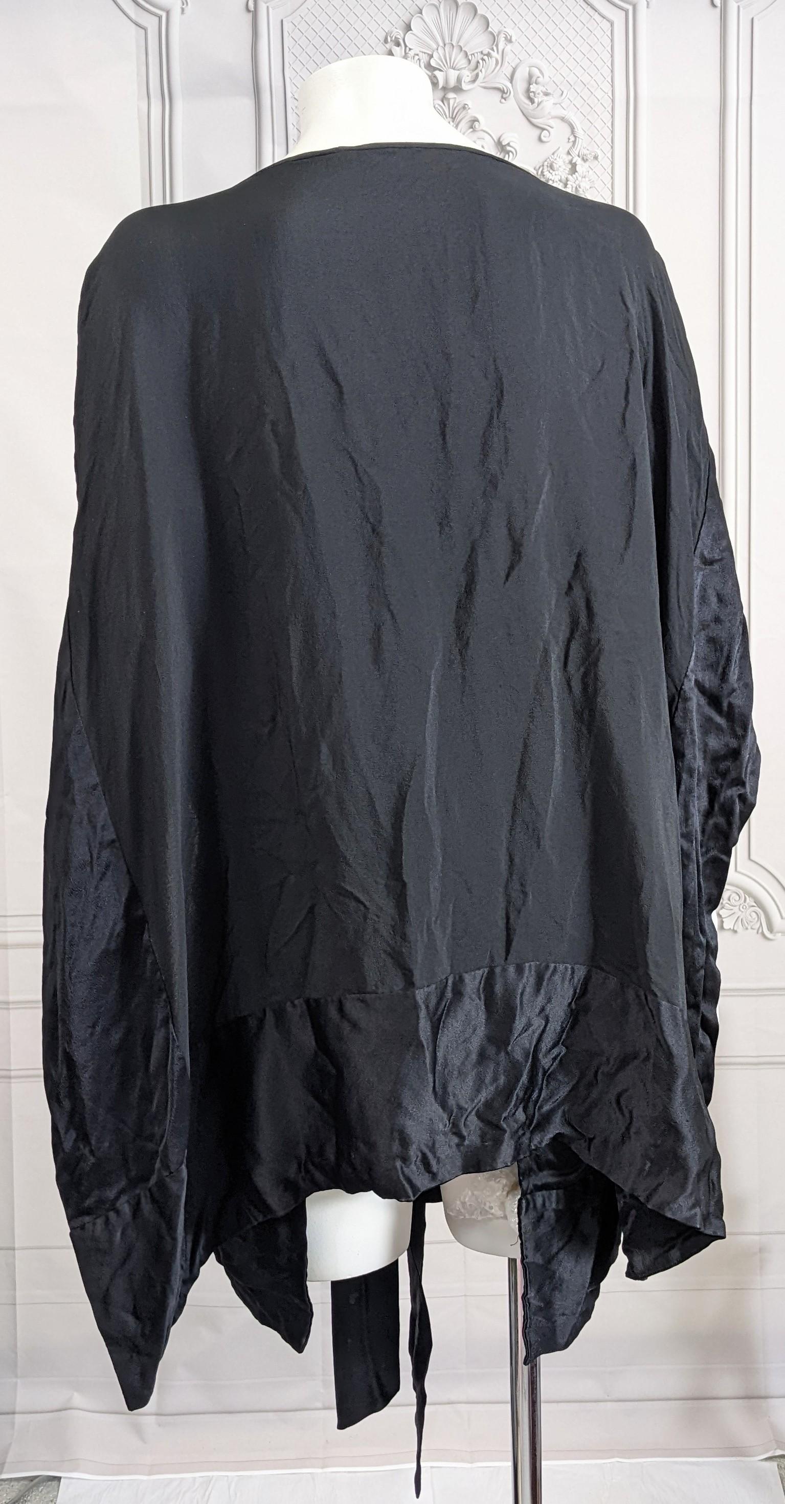 Art Deco Silk Lame Evening Tunic For Sale 3