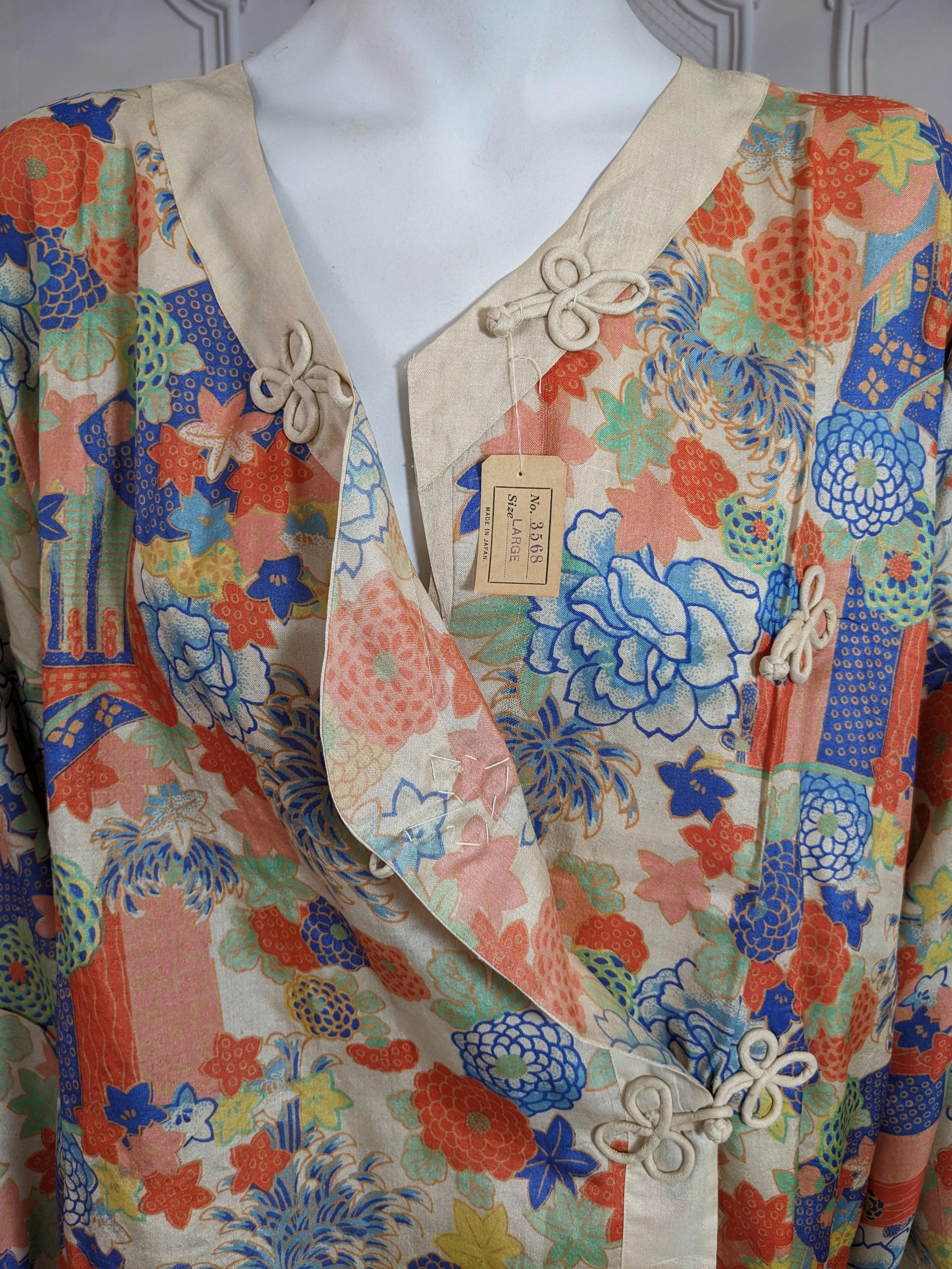 Art Deco Seidenpyjama, Japan 1920er Jahre für Damen oder Herren im Angebot