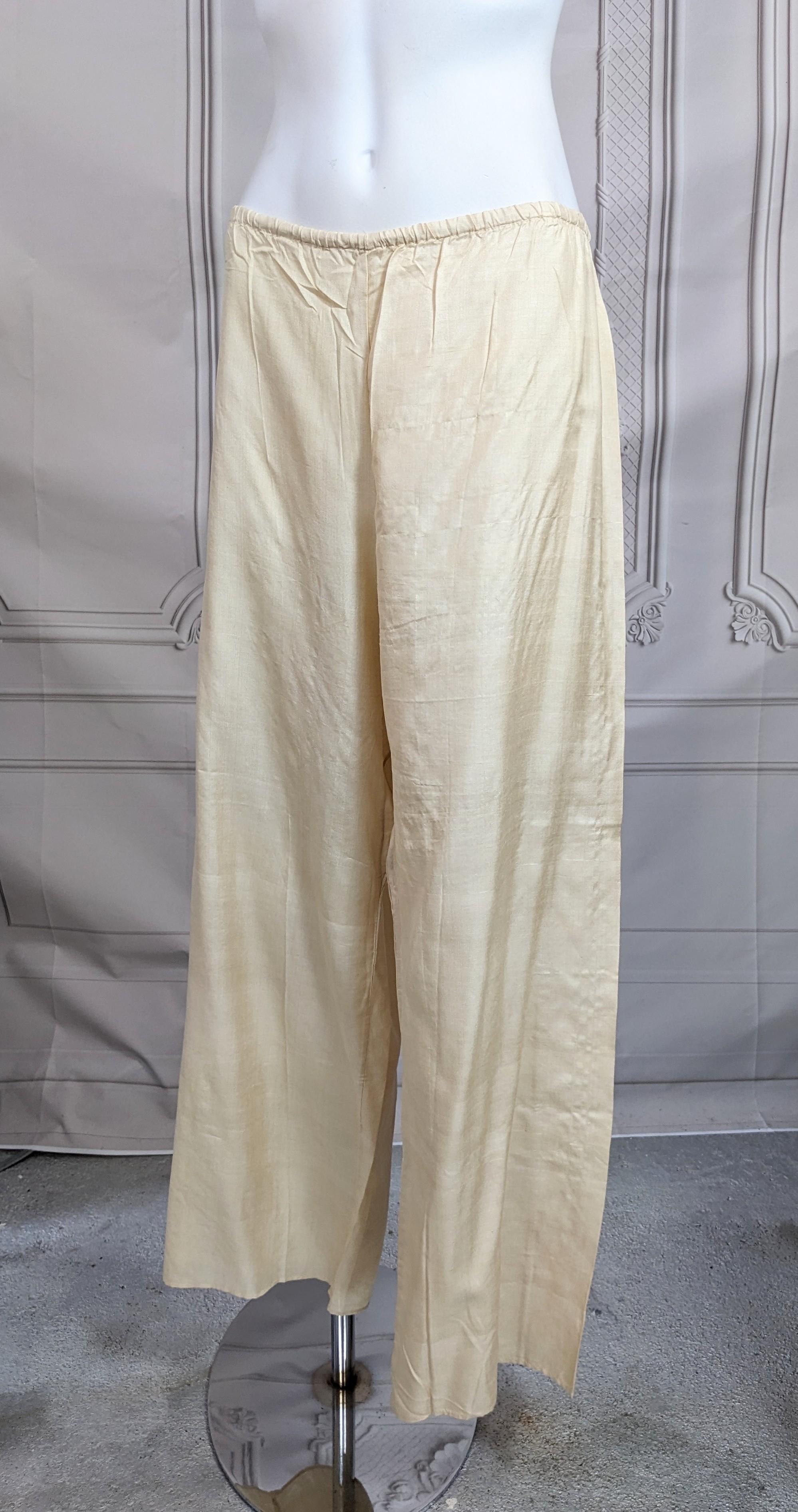 Pyjama de détente en soie Art déco, Japon en vente 5