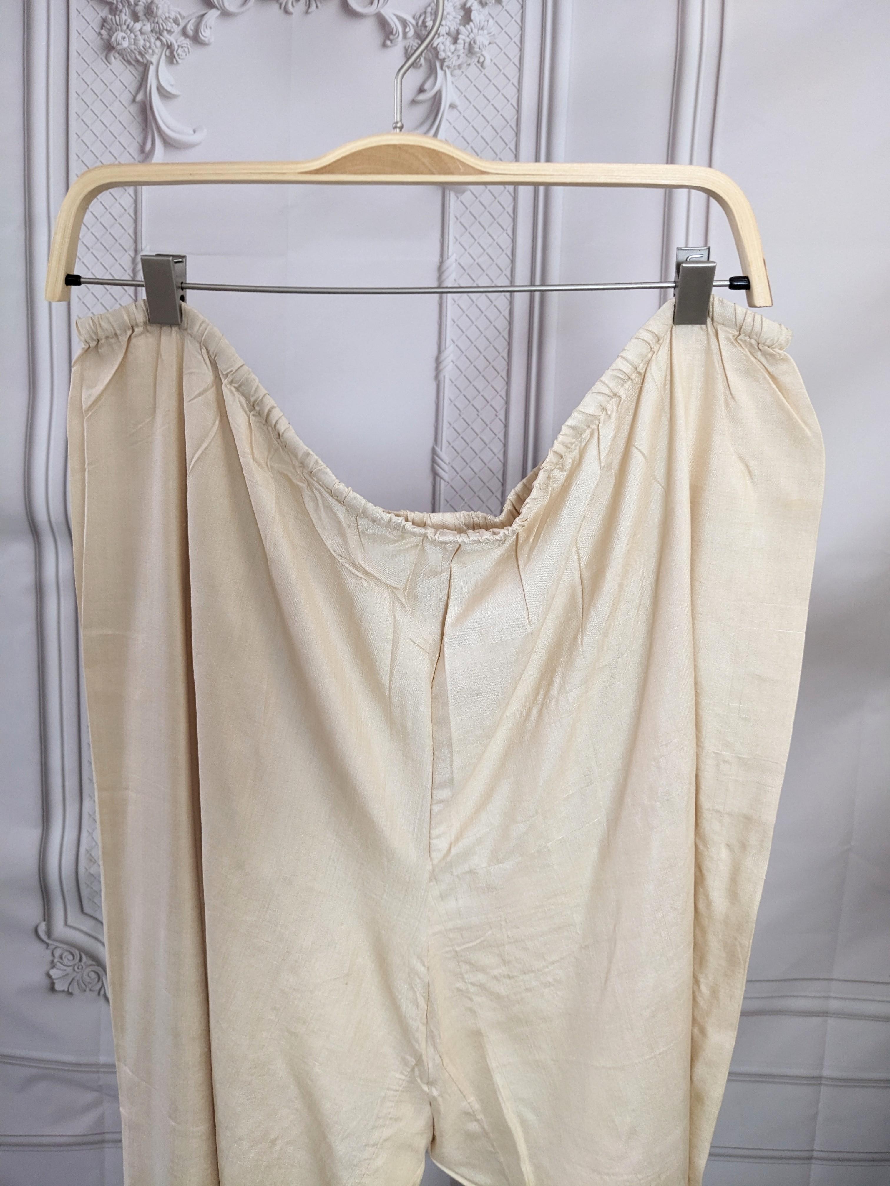 Pyjama de détente en soie Art déco, Japon en vente 6