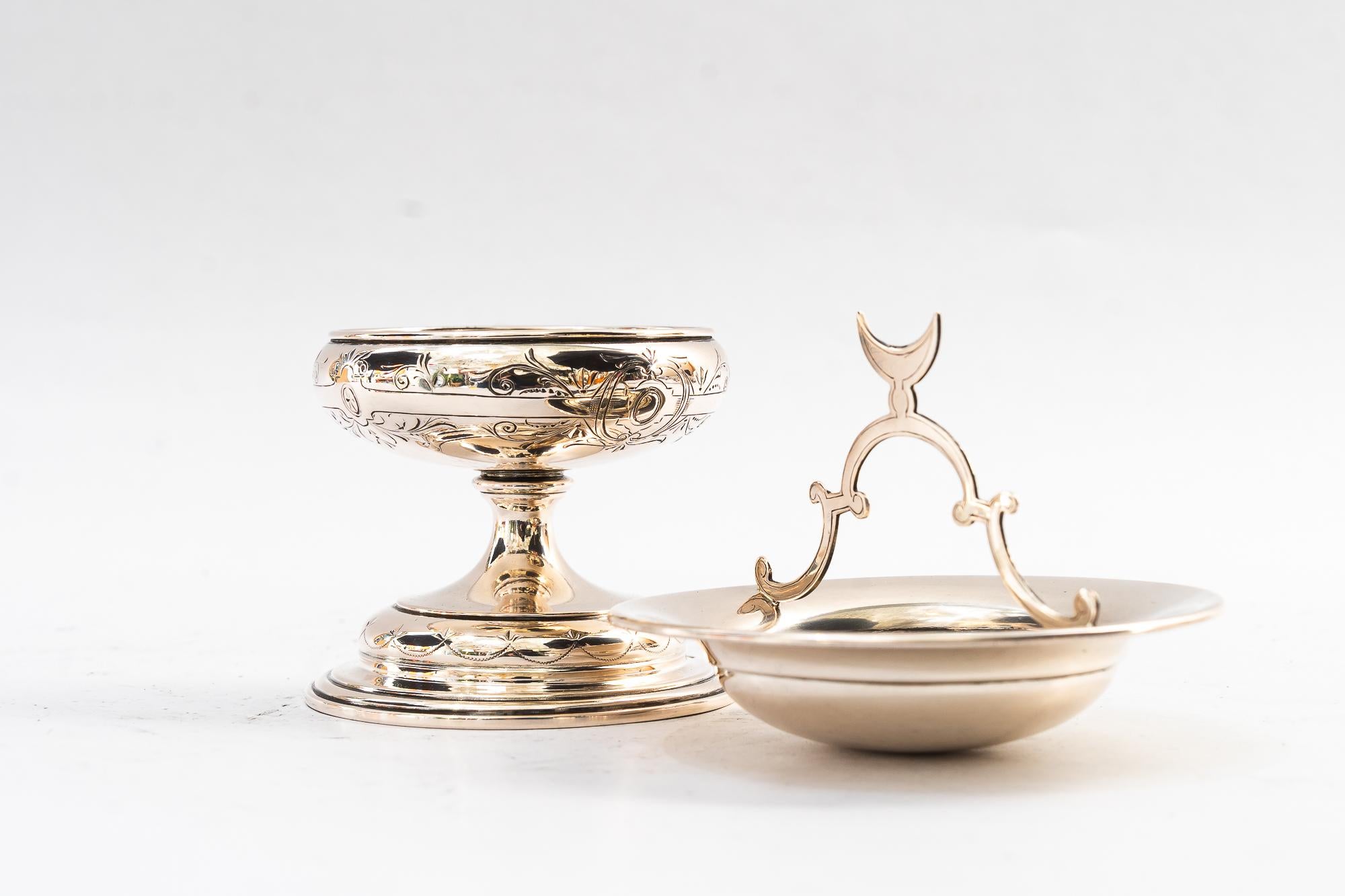Argent Bol en argent Art Déco des années 1920 en vente