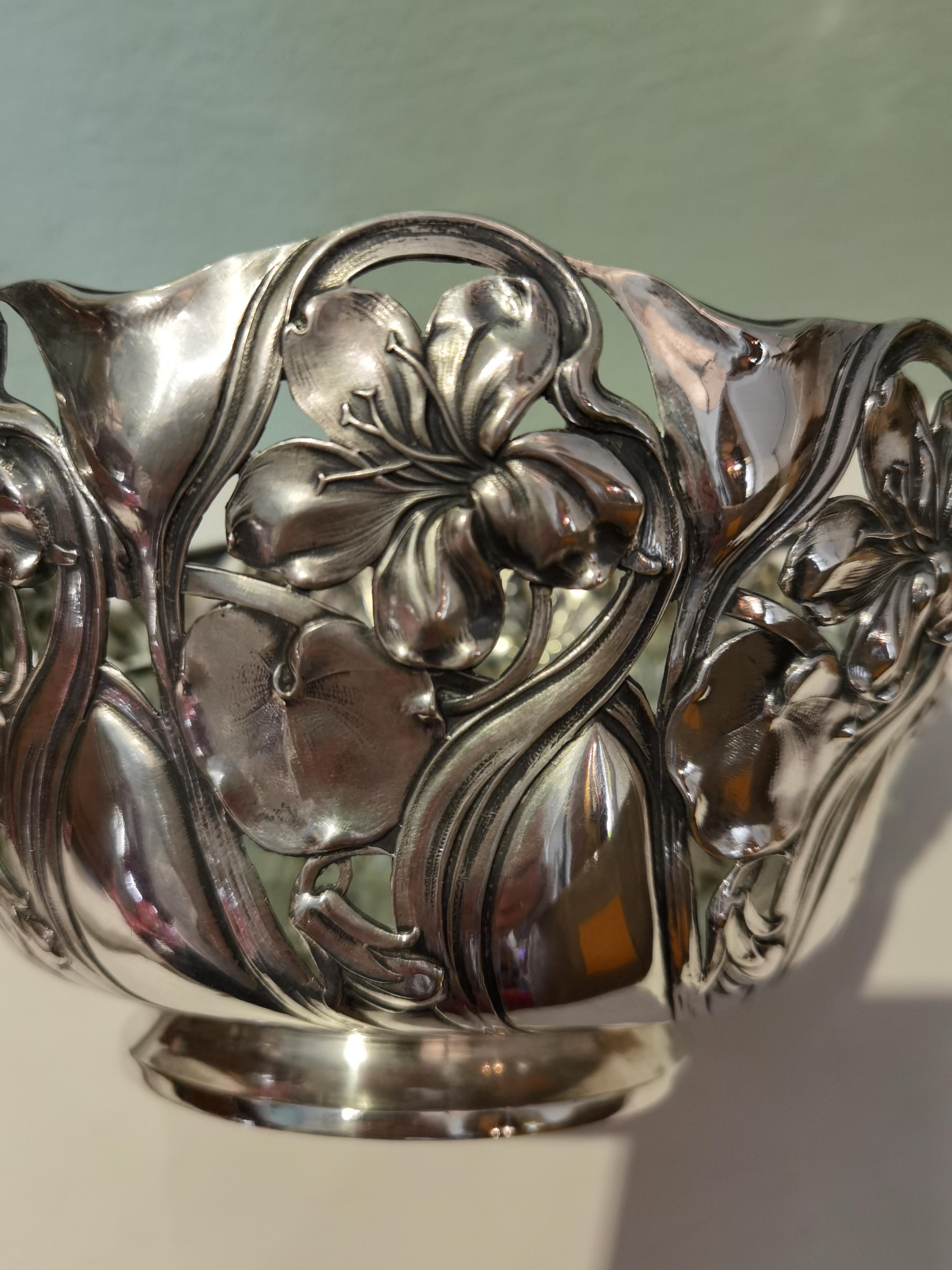 Dutch Art Deco Silver Bowl