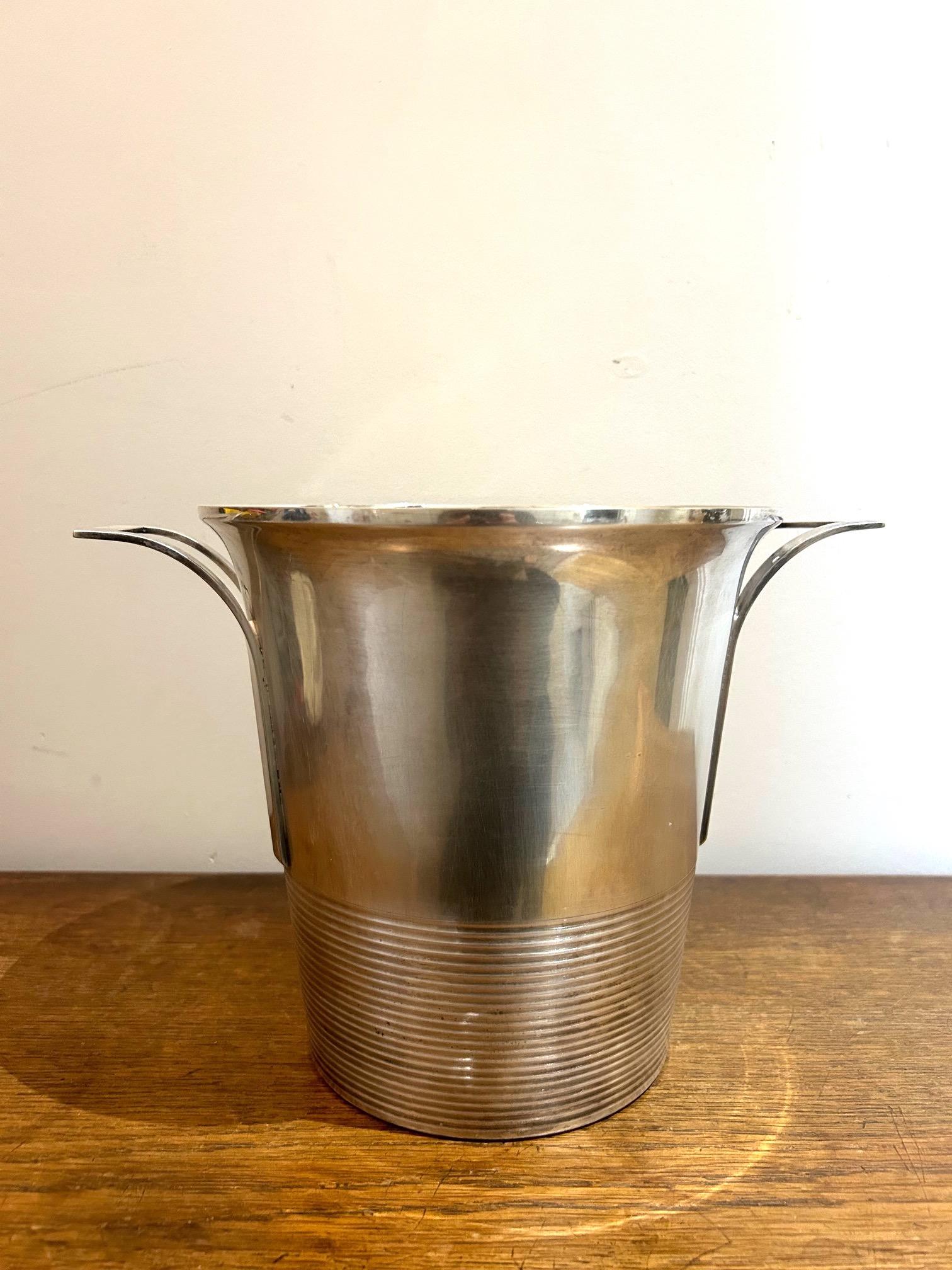 Art Deco Art deco silver bucket  For Sale