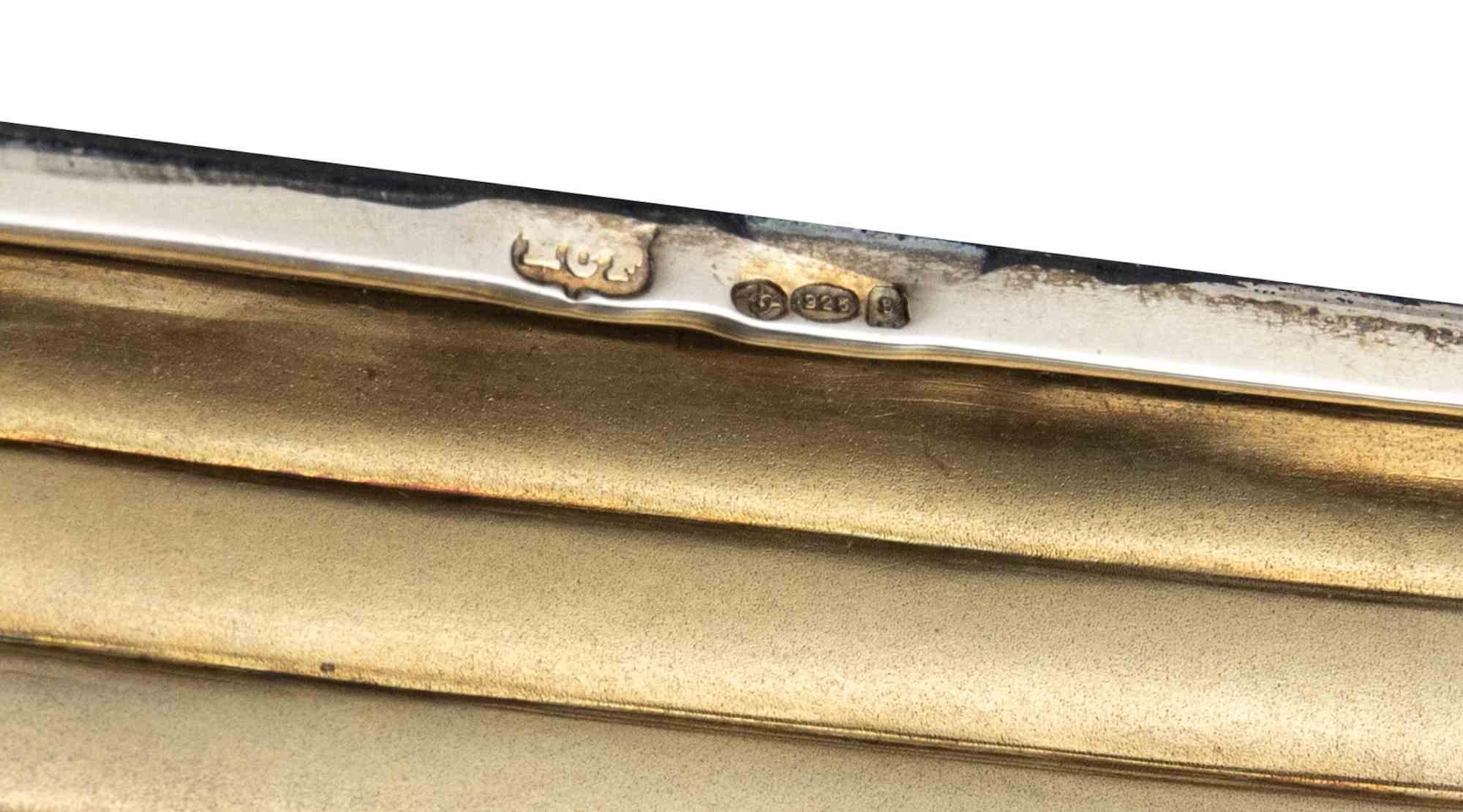 Art Déco Silver Cigarette Box, 1930s In Good Condition For Sale In Roma, IT