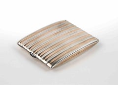 Art Déco Silver Cigarette Box, 1930s