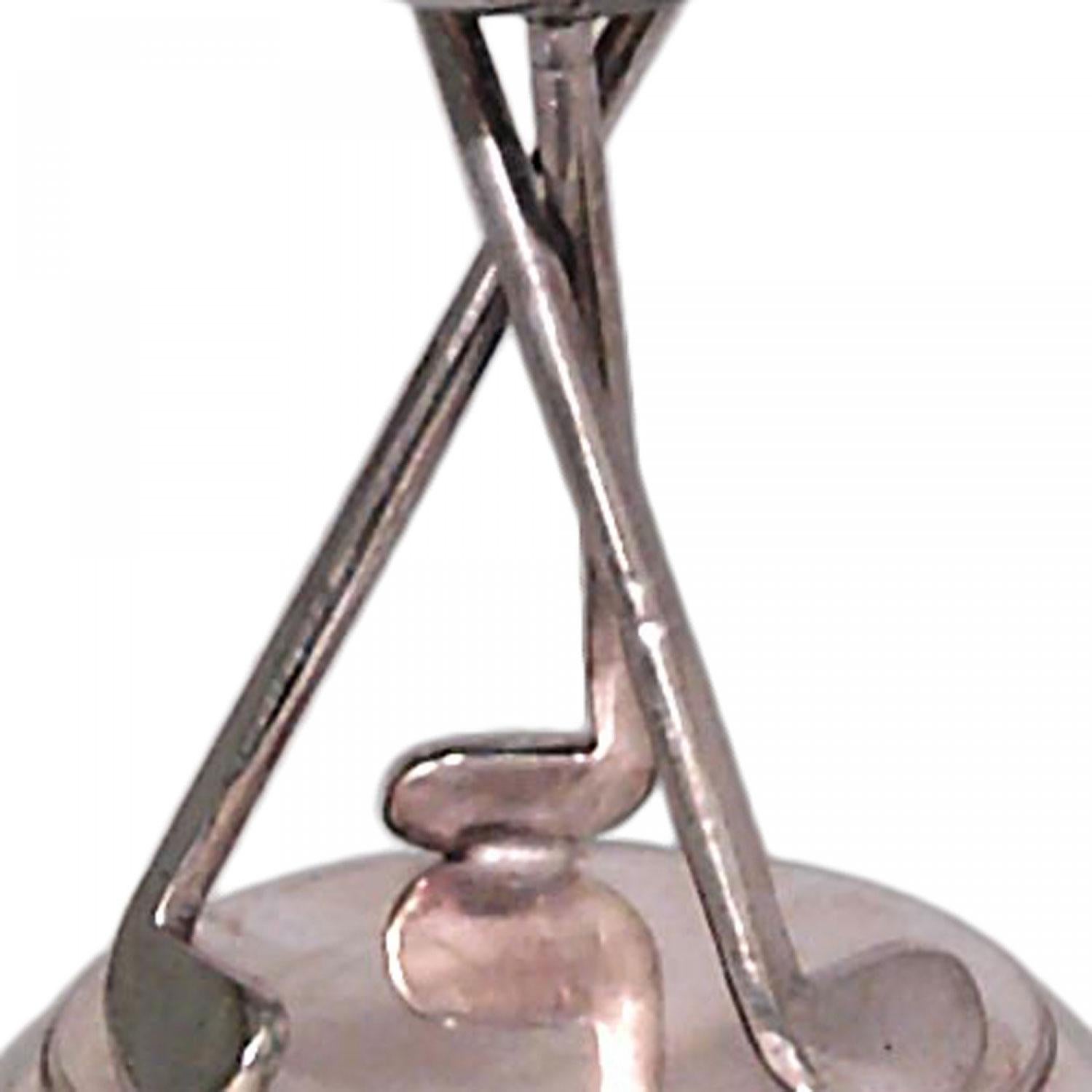 Posacenere da golf in argento Art Deco In condizioni buone in vendita a Queens, NY