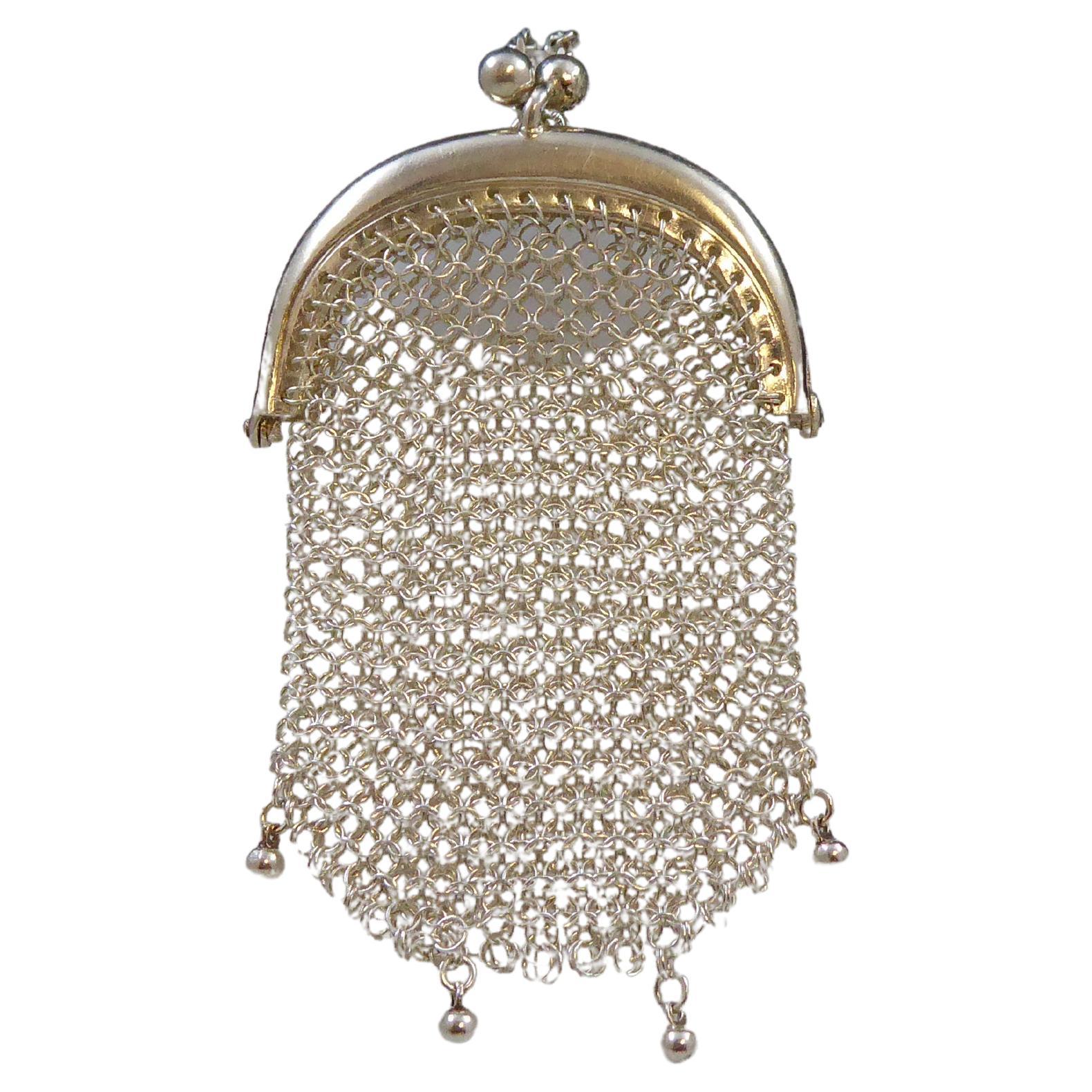 Art Deco Diamond Gold Platinum Vinaigrette Pendant For Sale at 1stDibs