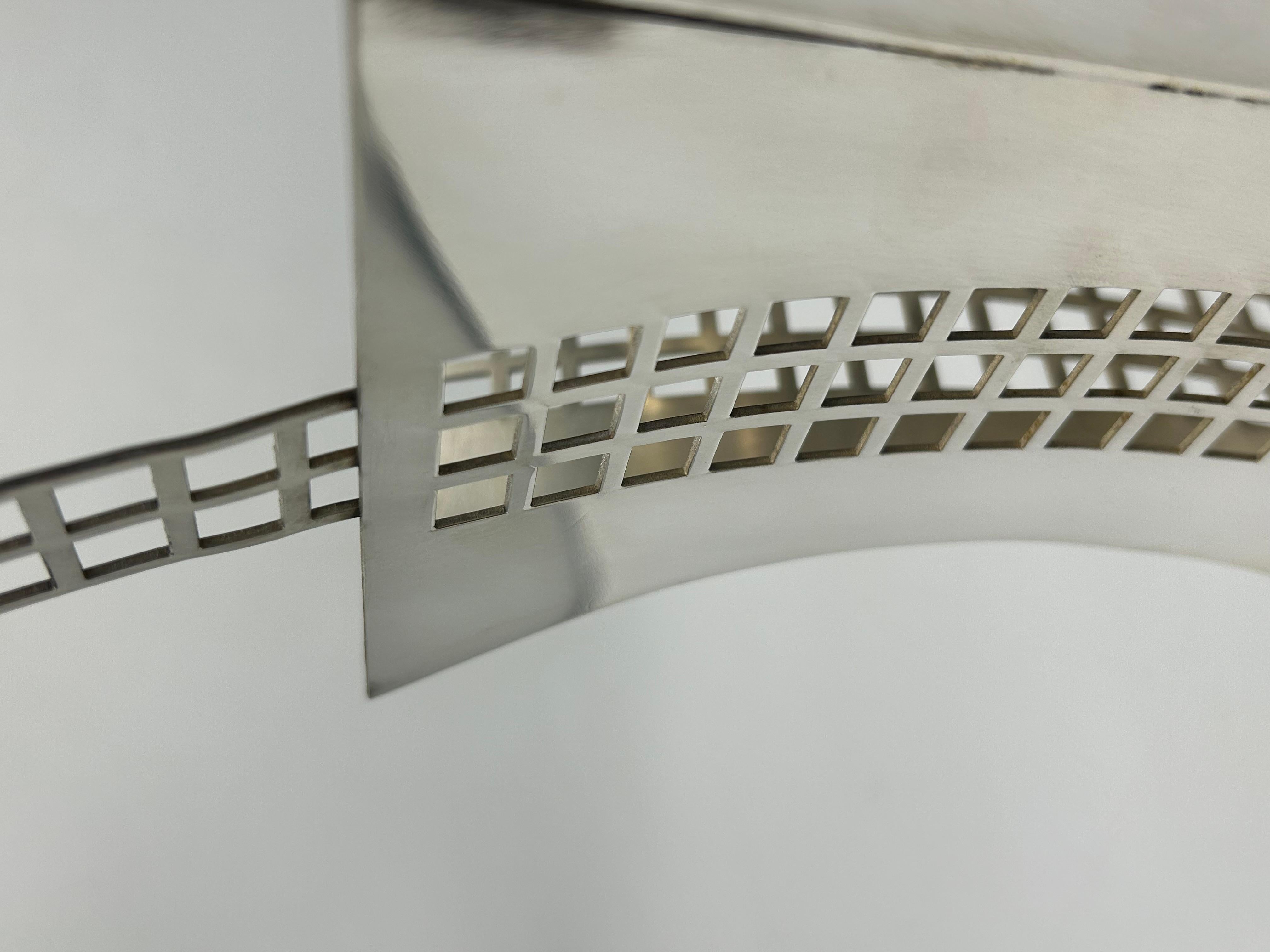 Art Deco Silver Metal Basket by Josef Hoffmann In Good Condition For Sale In Autonomous City Buenos Aires, CABA