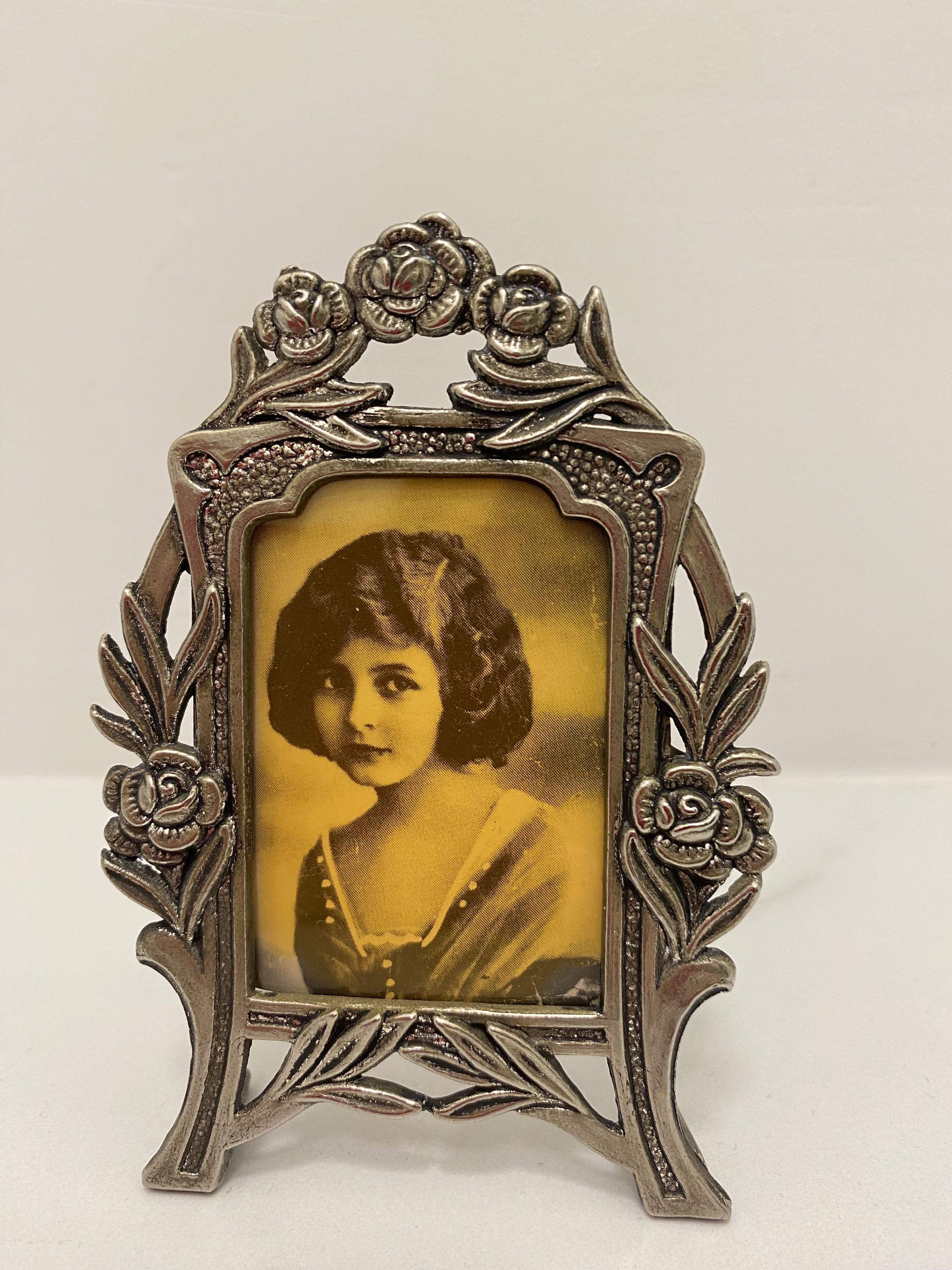 Art Deco Silver Photo Frame In Good Condition For Sale In Waddinxveen, ZH