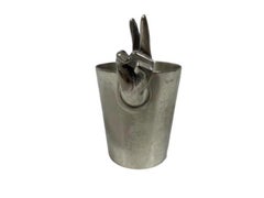 Art Deco Silver Plate "2 Finger" Spirit Measure / Jigger by Napier Silver Co.