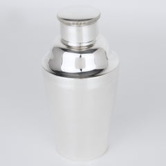 Baby-Cocktailshaker aus Art Deco-Silber von Argentor of Vienna, um 1930