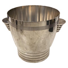 Art Deco Silver Plate Champagne Cooler