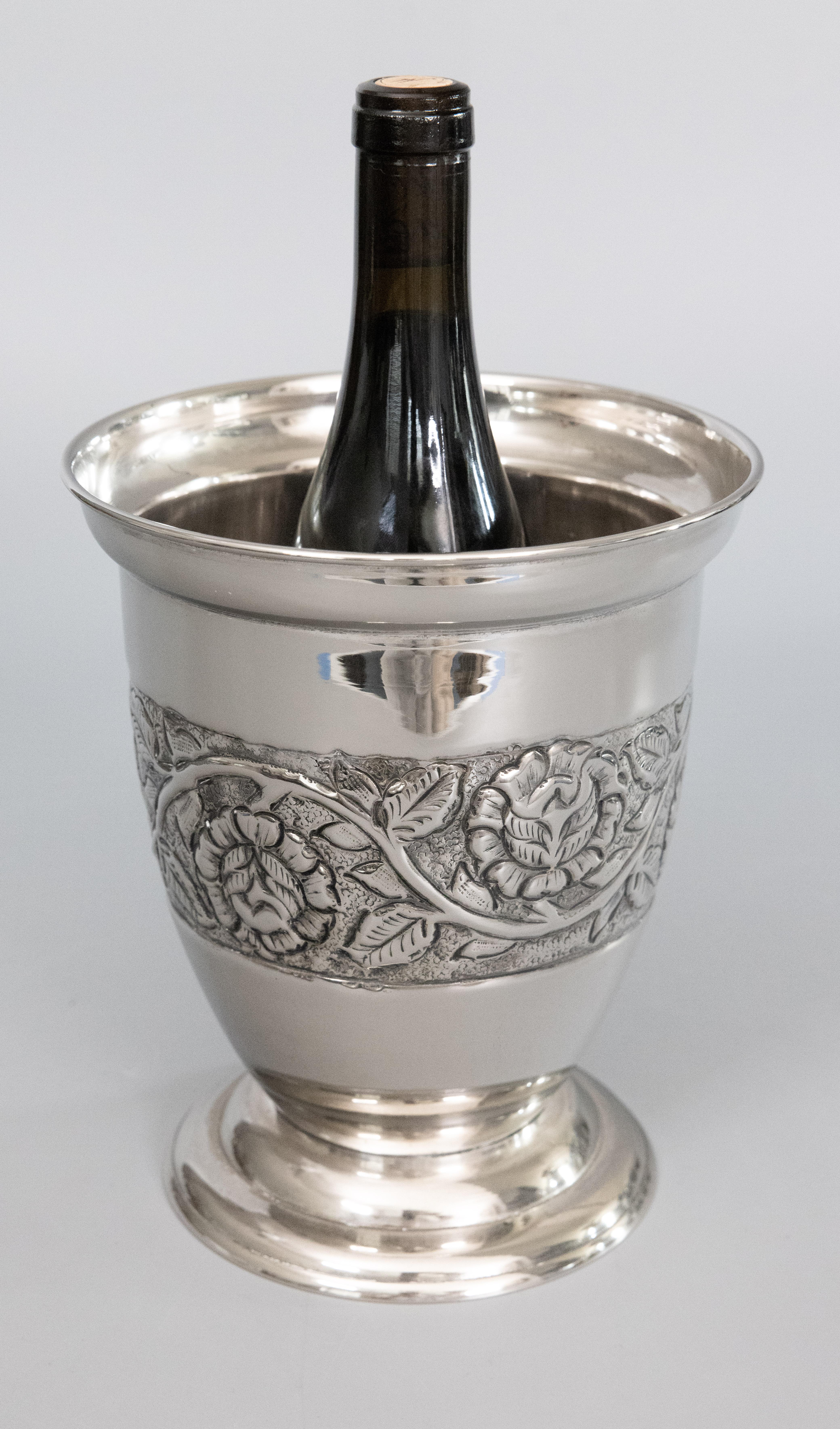 art deco champagne bucket