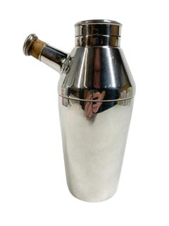 Art Deco Silver Plate Cocktail Shaker by Elkington & Co., England