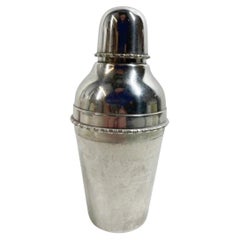 Art Deco Silver Plate Cocktail Shaker by Martin Hall, England