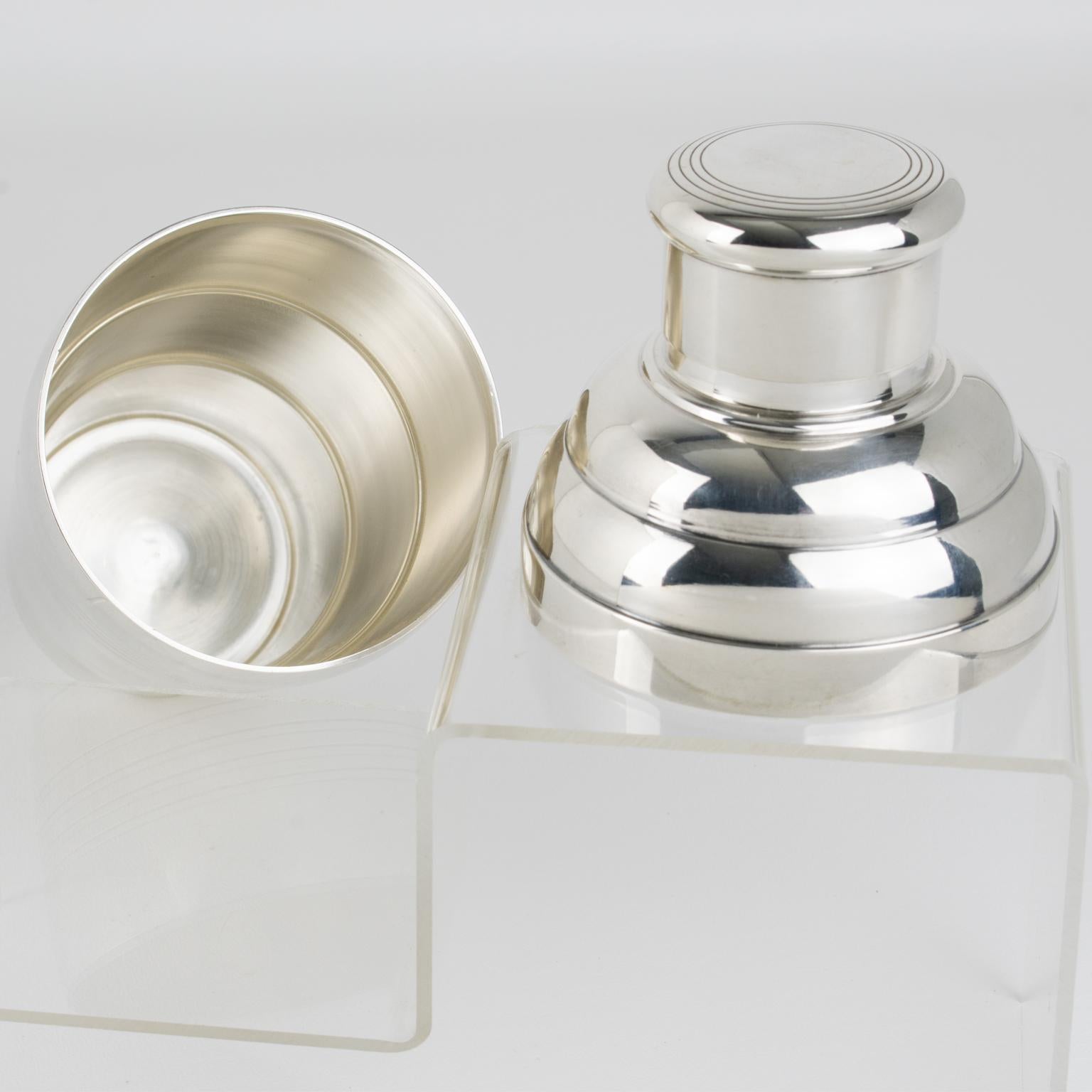 Shaker Art Déco par SGCO Paris, années 1940 Bon état à Atlanta, GA