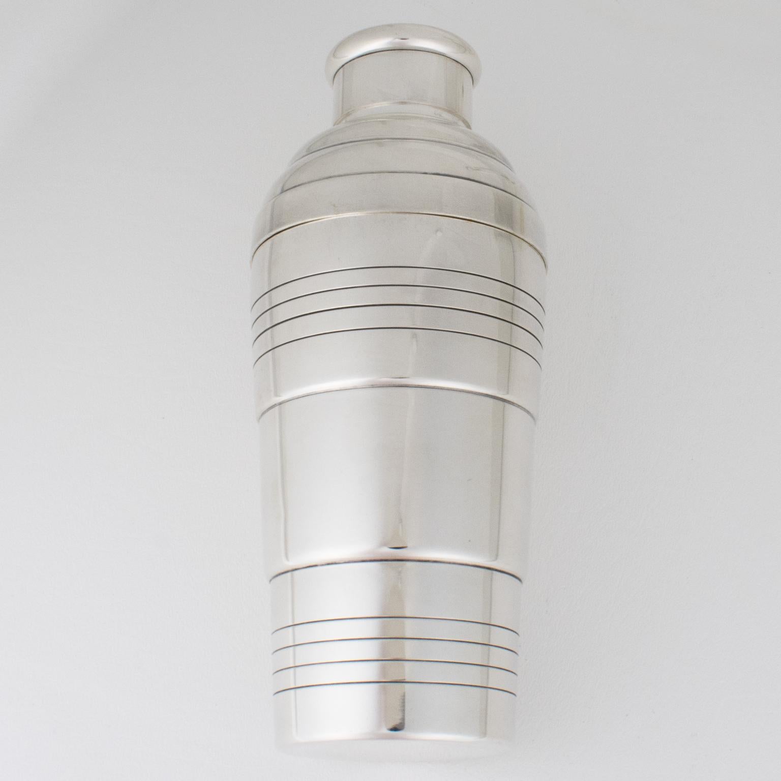 Milieu du XXe siècle Shaker Art Déco par SGCO Paris, années 1940