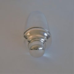 Art Deco Silver Plate Cocktail Shaker, George Nilsson for Gero, 1927-1933