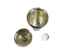 Art Deco Silver Plate Cocktail Shaker, Marked Lancelott, Silver Plated