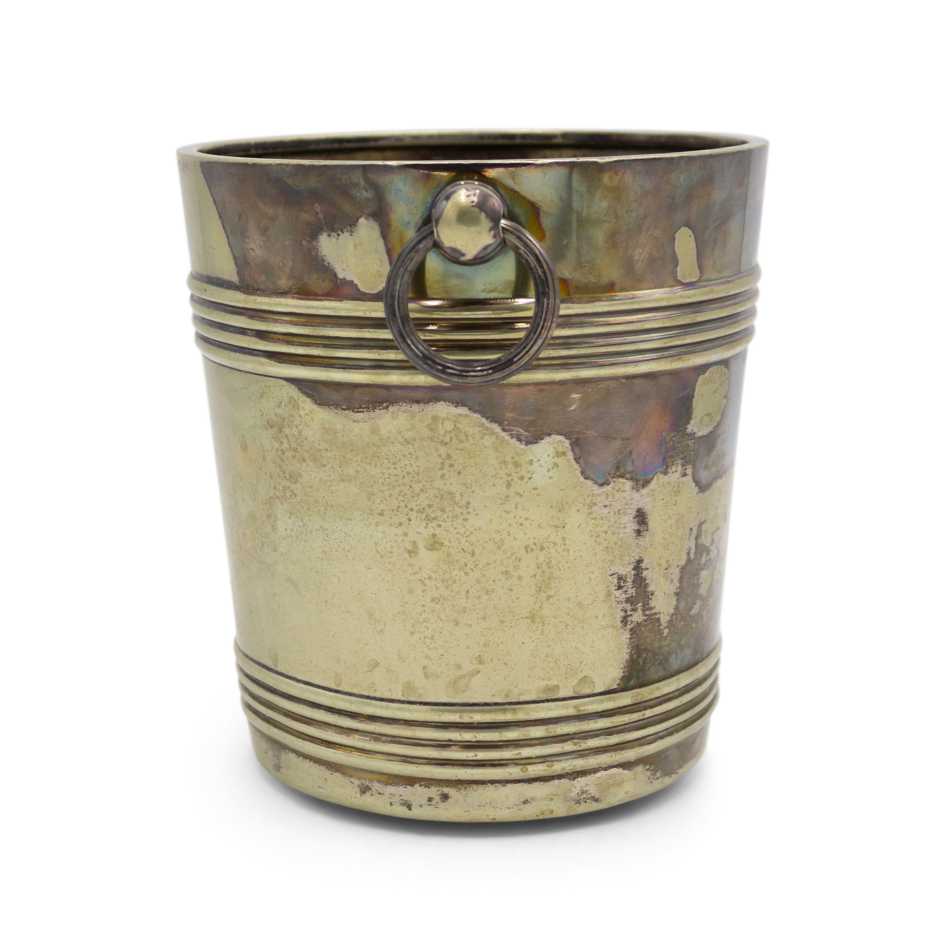American Art Deco Silver Plate Ice Buckets For Sale