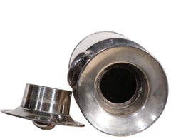 Art Deco Silver Plate Milk Can Cocktail Shaker by Warwick