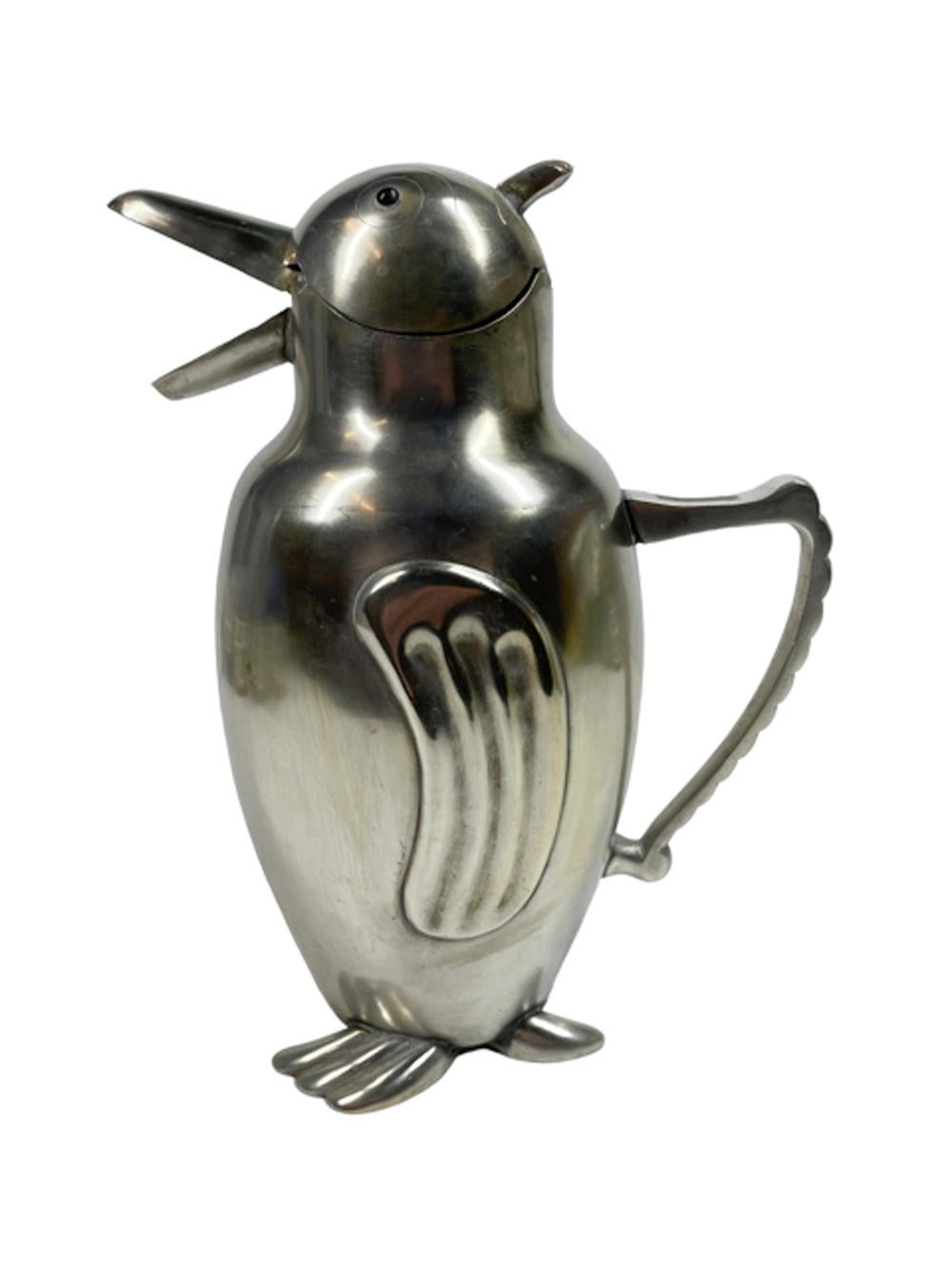 art deco penguin