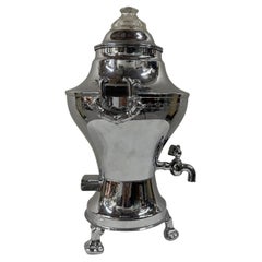 A Silver Silver Art Deco  Samovar