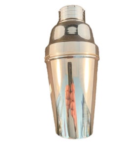 Art Deco Silver Plate Three-Part Cocktail Shaker