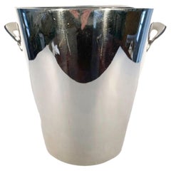 Art Deco Silver Plate Wine / Champaign Cooler of Pail Form by Elkington & Co.