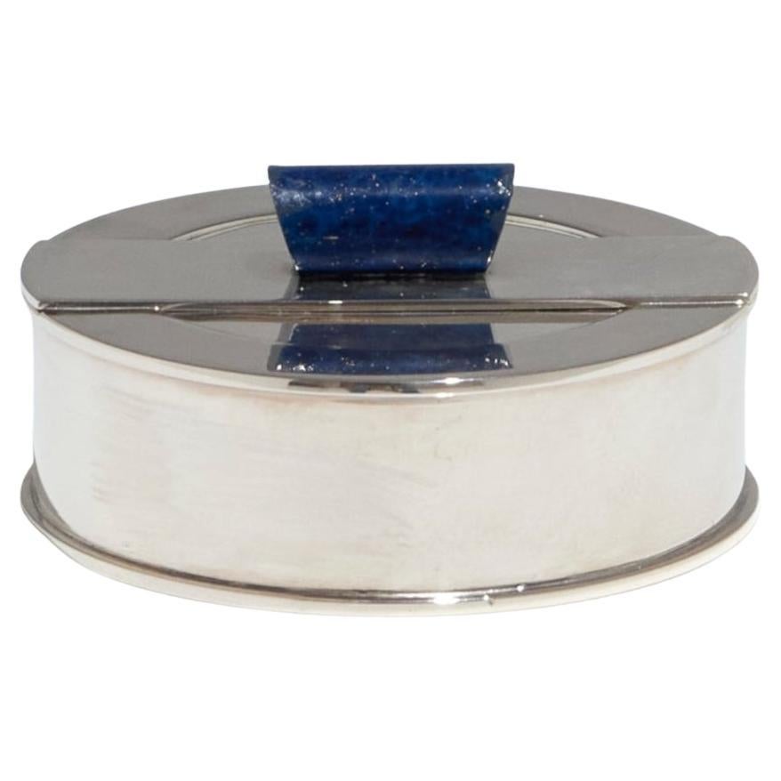 Art Deco Silver-Plated Box, Puiforcat, 1920s
