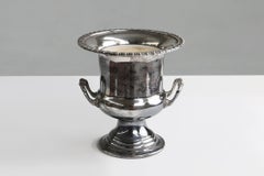 Art Deco Silver plated brass Ice Bucket, France 1900s