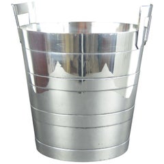 Art Deco Silver Plated Champagne Bucket, English, 1930s