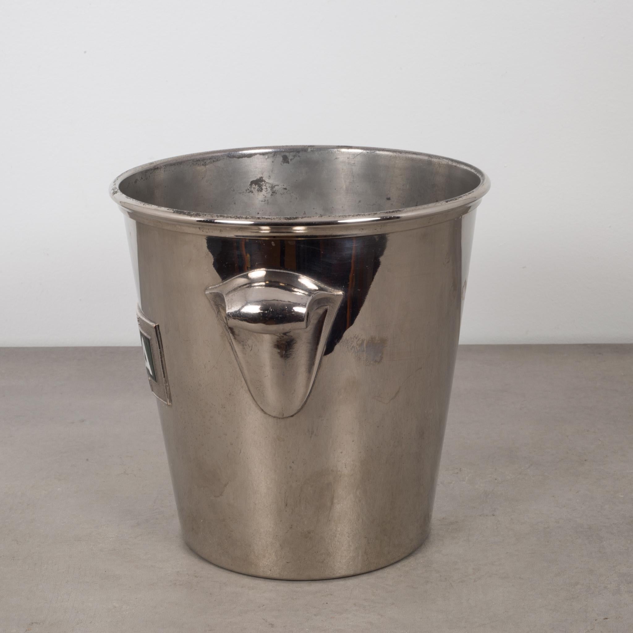 French Art Deco Silver Plated Champane Bucket, circa 1930
