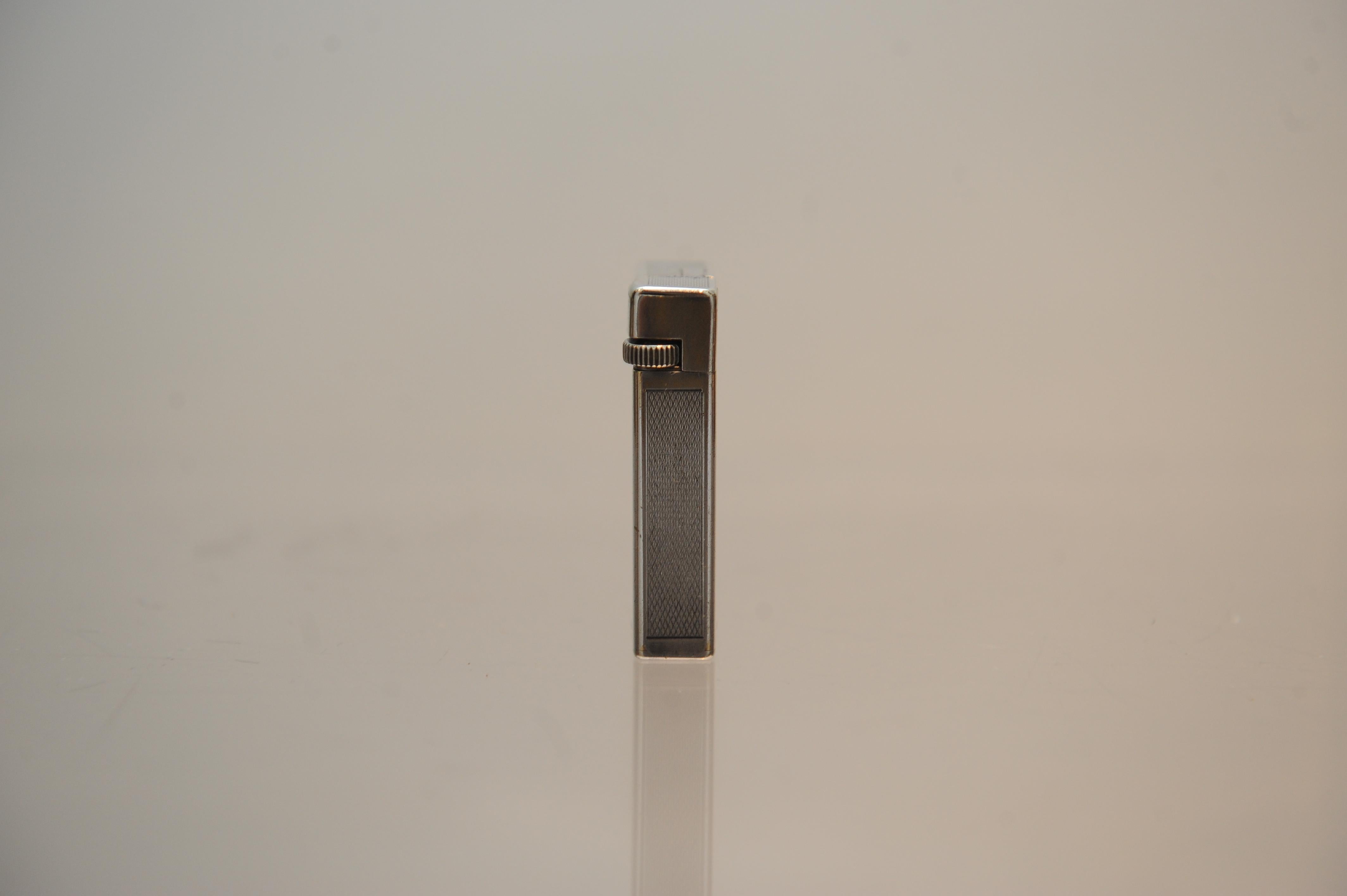 Art Deco silver plated Dunhill 