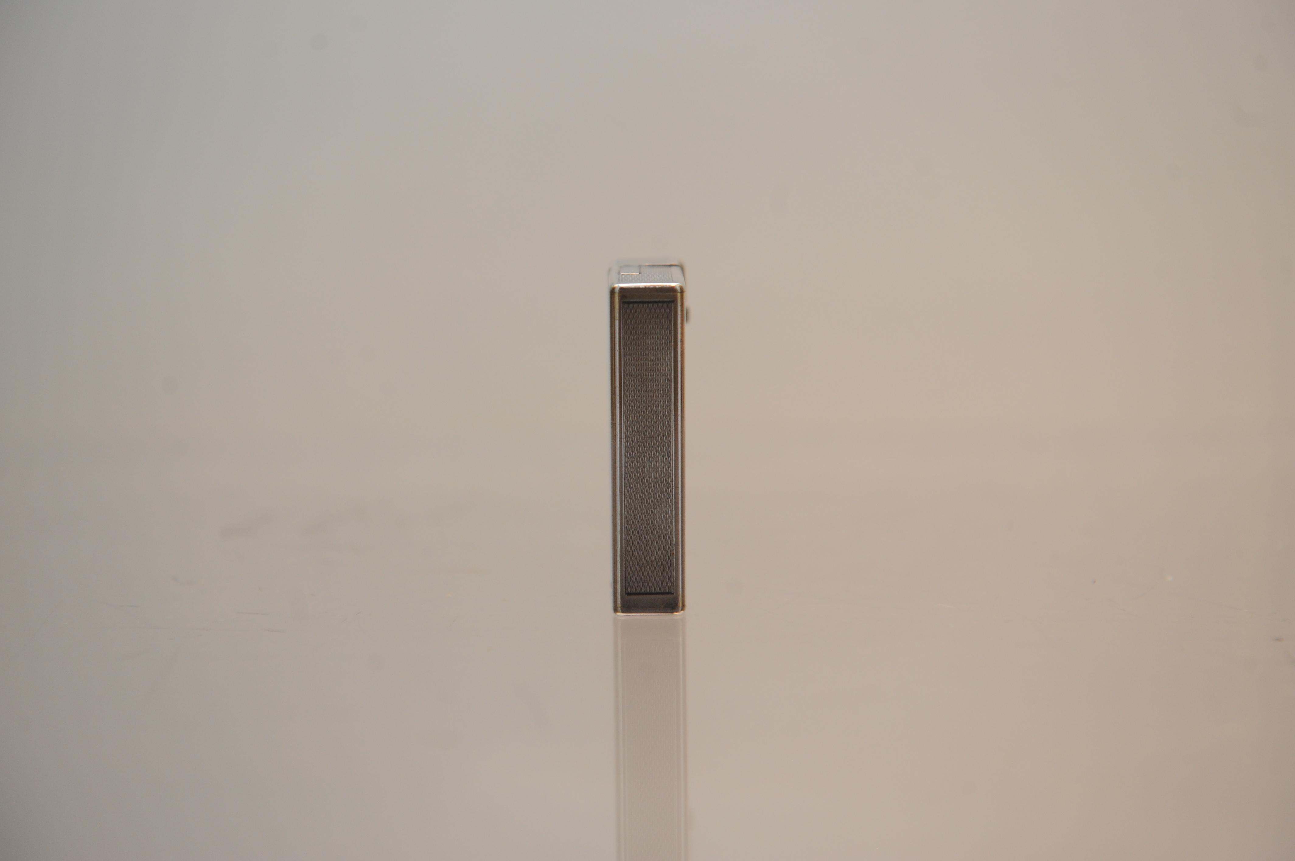 Art Deco Silver Plated Dunhill 