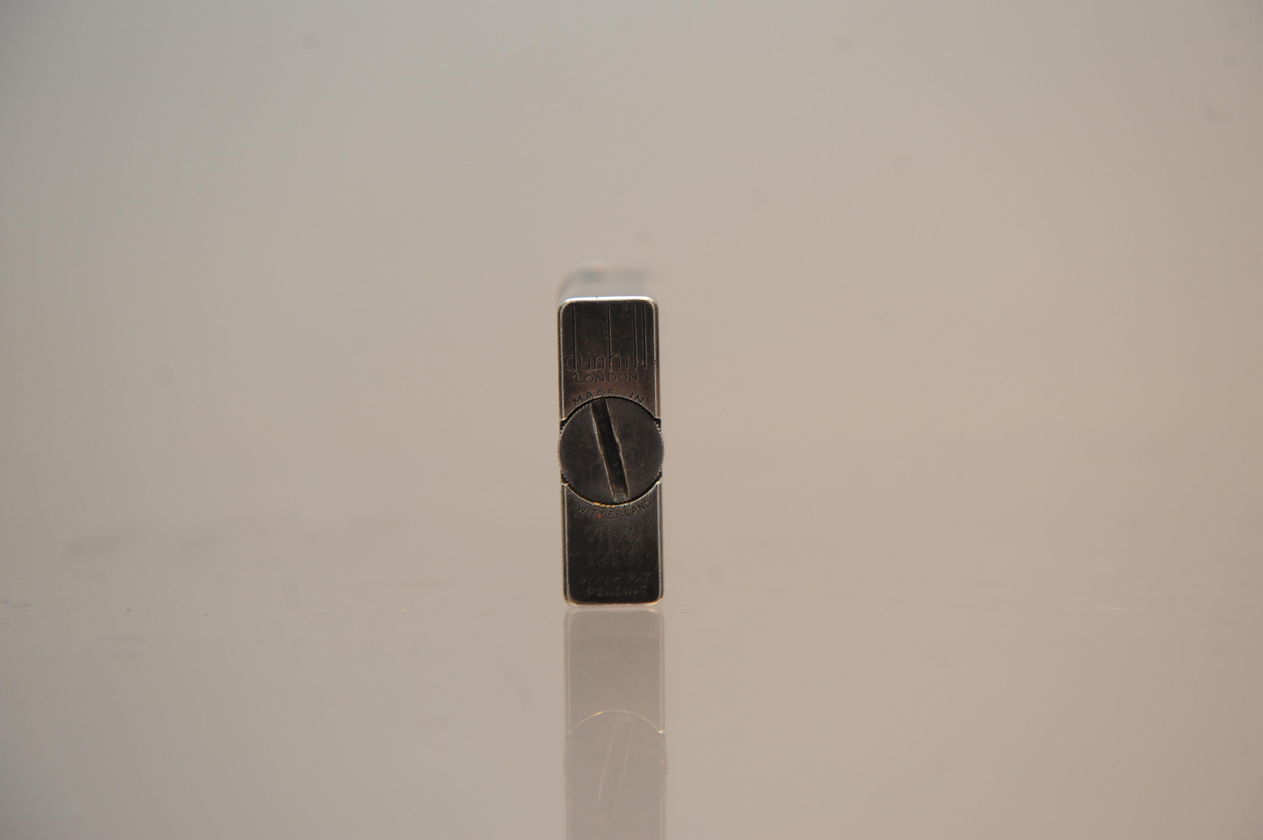 Art Deco Silver Plated Dunhill 