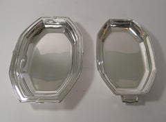 Art Deco Silver Plated Entree / Serving Dish by Frank Cobb & Co.