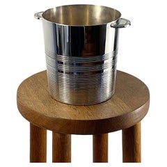 Used Art Deco Silver Plated Wine Cooler or Champagne Bucket by Maison Ercuis Paris