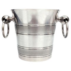 Art Deco Silver Plated Ice Bucket /Wine Cooler, c1930s 