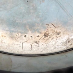 Art Deco Silver Tray by Wolfers Frères