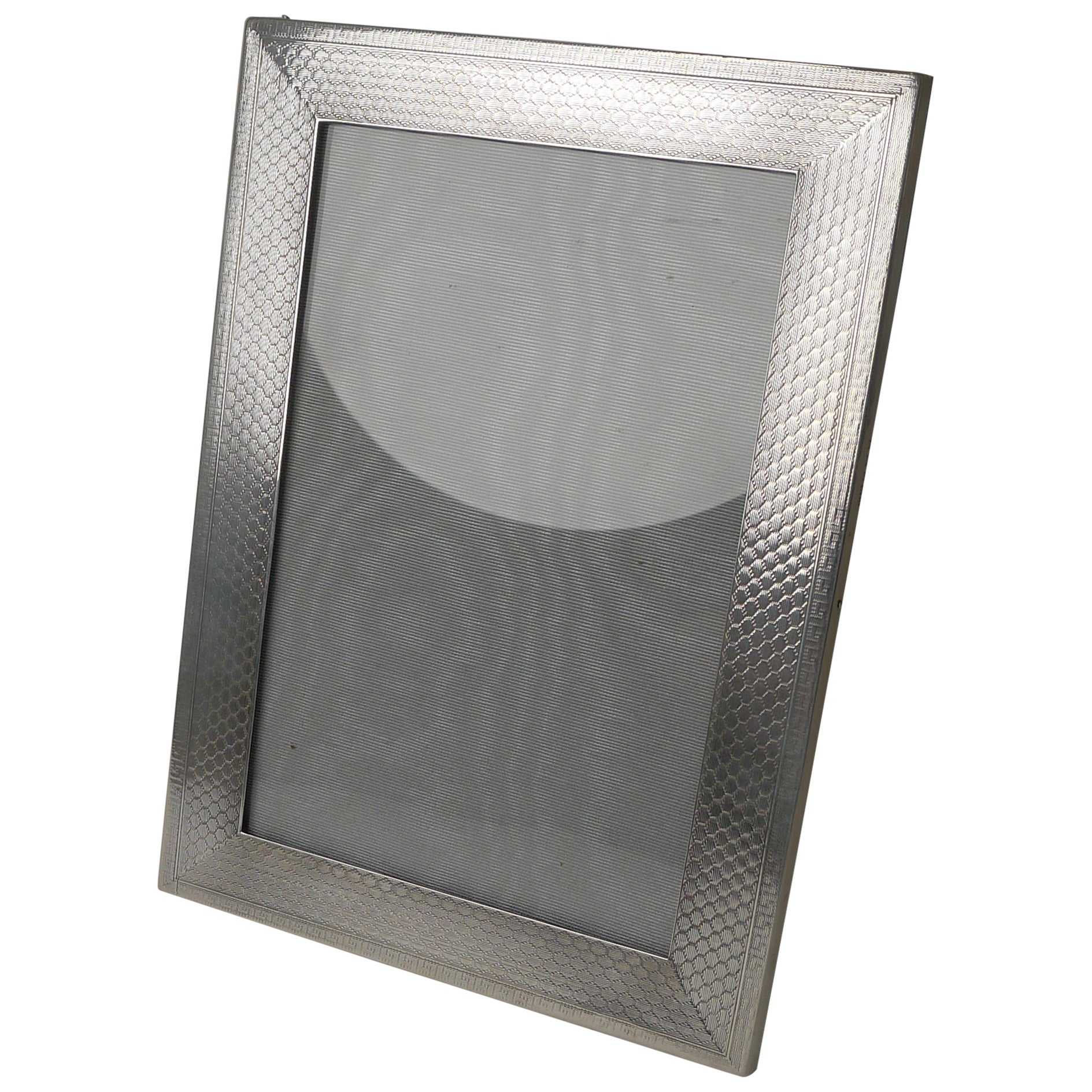 Art Deco Silver Two-Way Photograph / Picture Frame, 1927