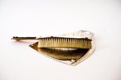 Art Deco Silvered Desk Set, Vienna, Around 1920s