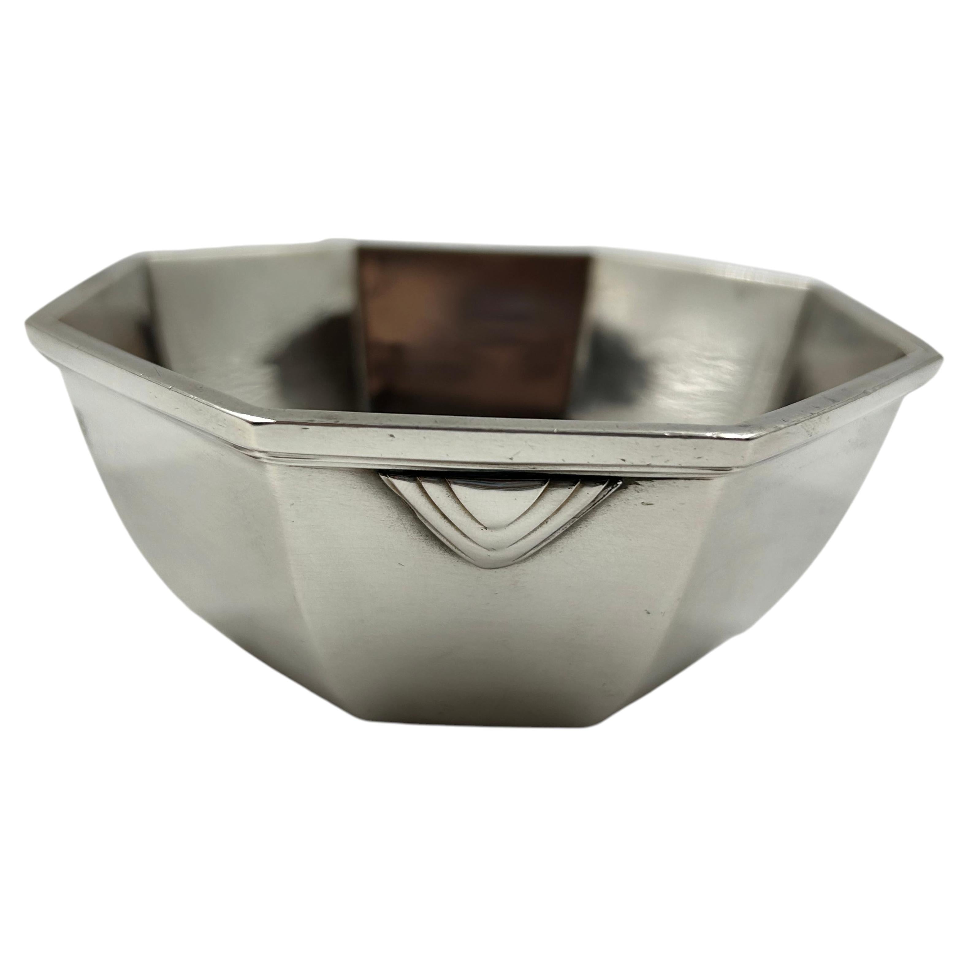 Art Deco Silverplate bowl by Puitforcat, Paris