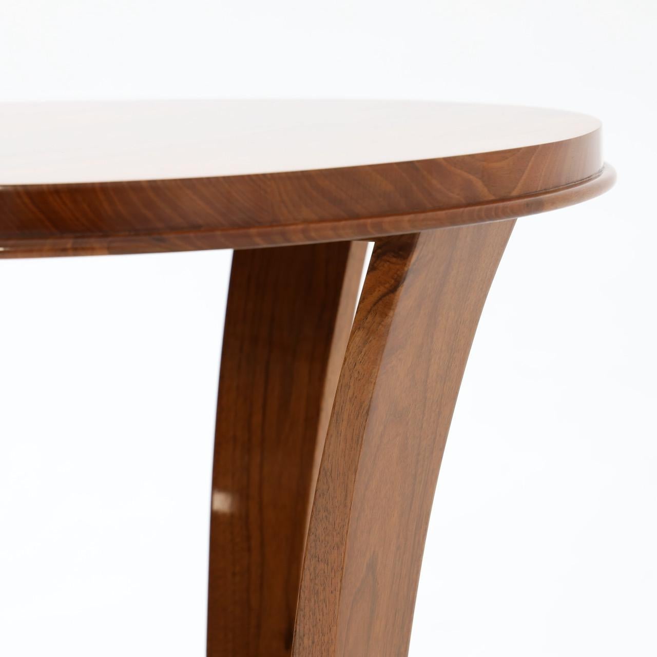 French Art Deco Single Round Side Table