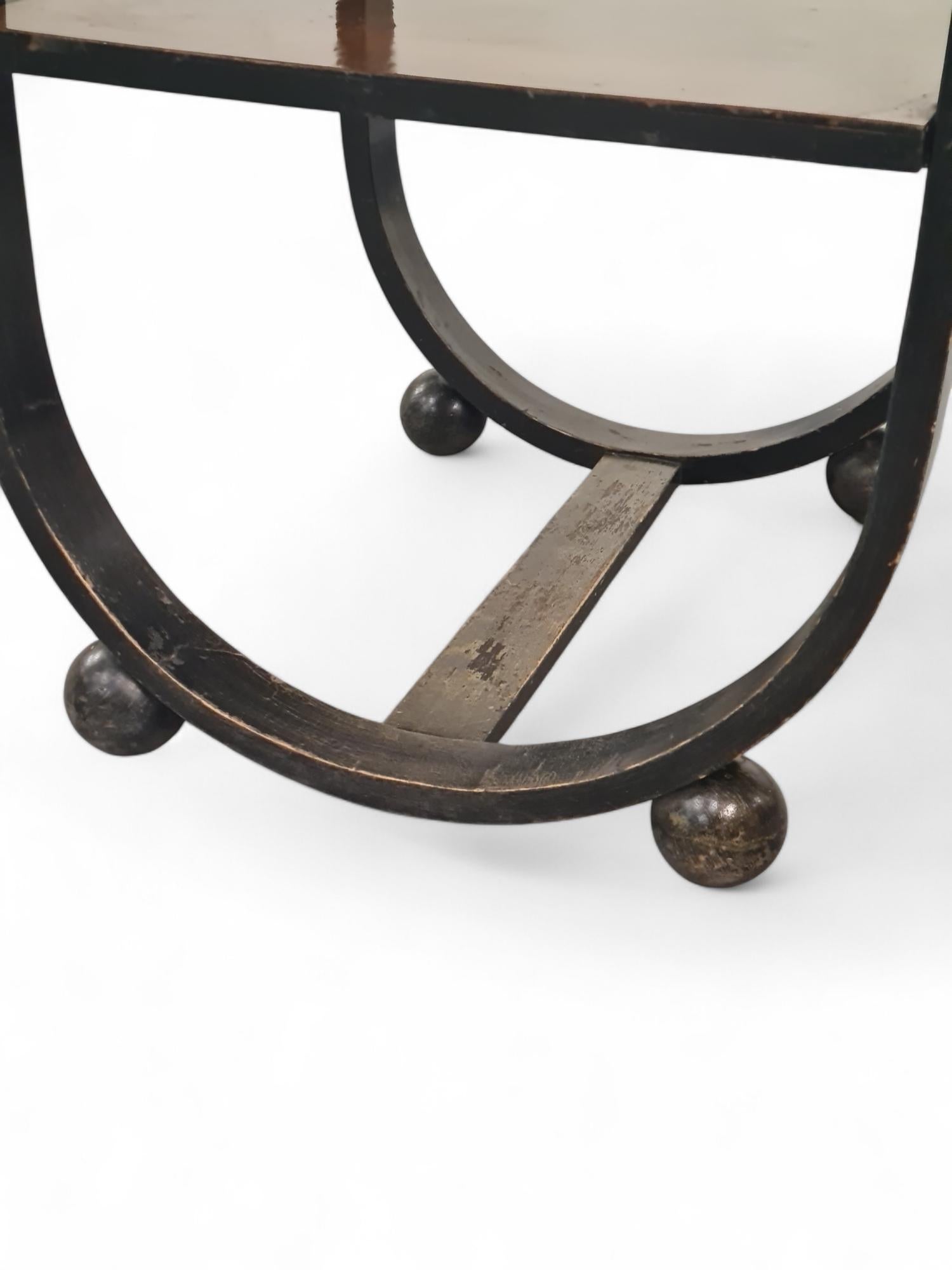 Milieu du XXe siècle Table basse « Siro » Art déco modèle 149 en bouleau, att. Harald Honkanen, Asko 1930 en vente