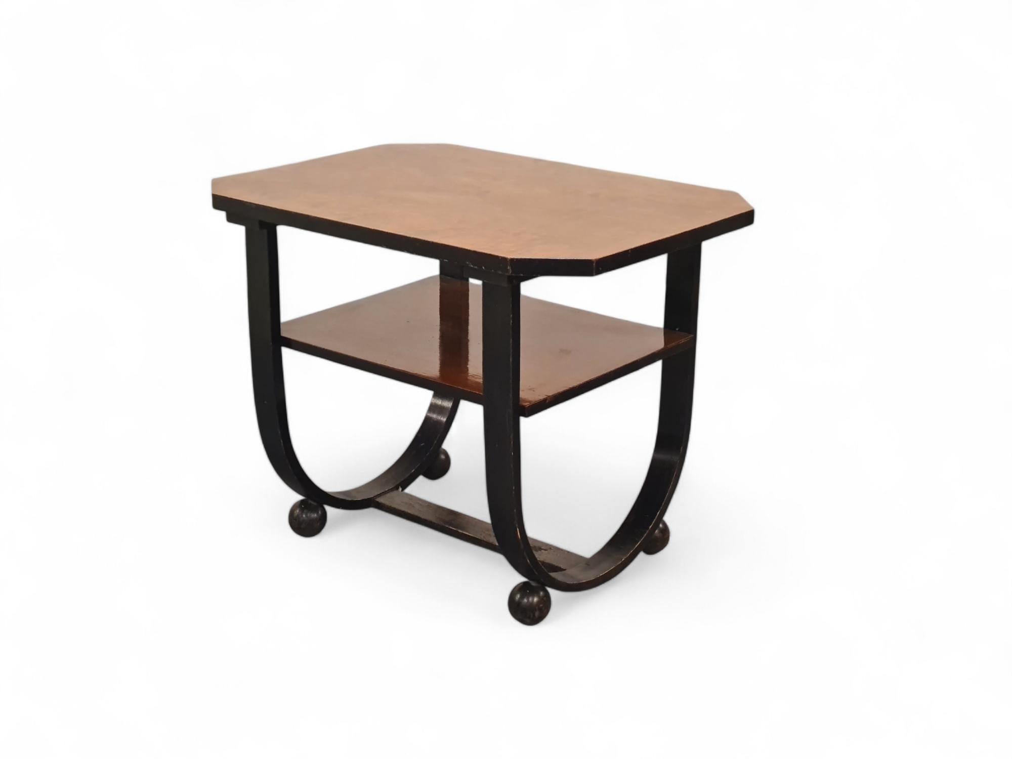 Table basse « Siro » Art déco modèle 149 en bouleau, att. Harald Honkanen, Asko 1930 en vente 1