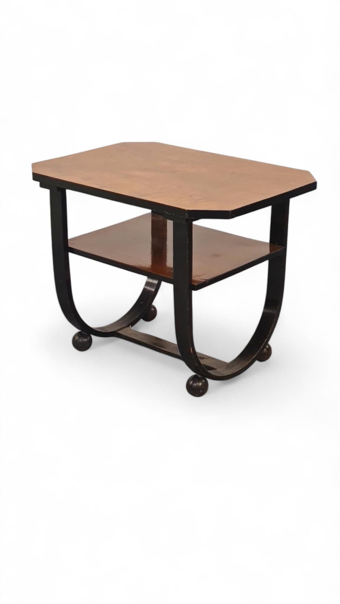 Table basse « Siro » Art déco modèle 149 en bouleau, att. Harald Honkanen, Asko 1930 en vente 2