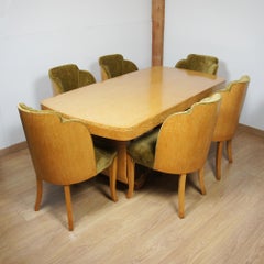 Art Deco Six Seater Dining Suite