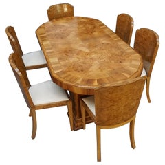 Art Deco Six Seater Dining Suite
